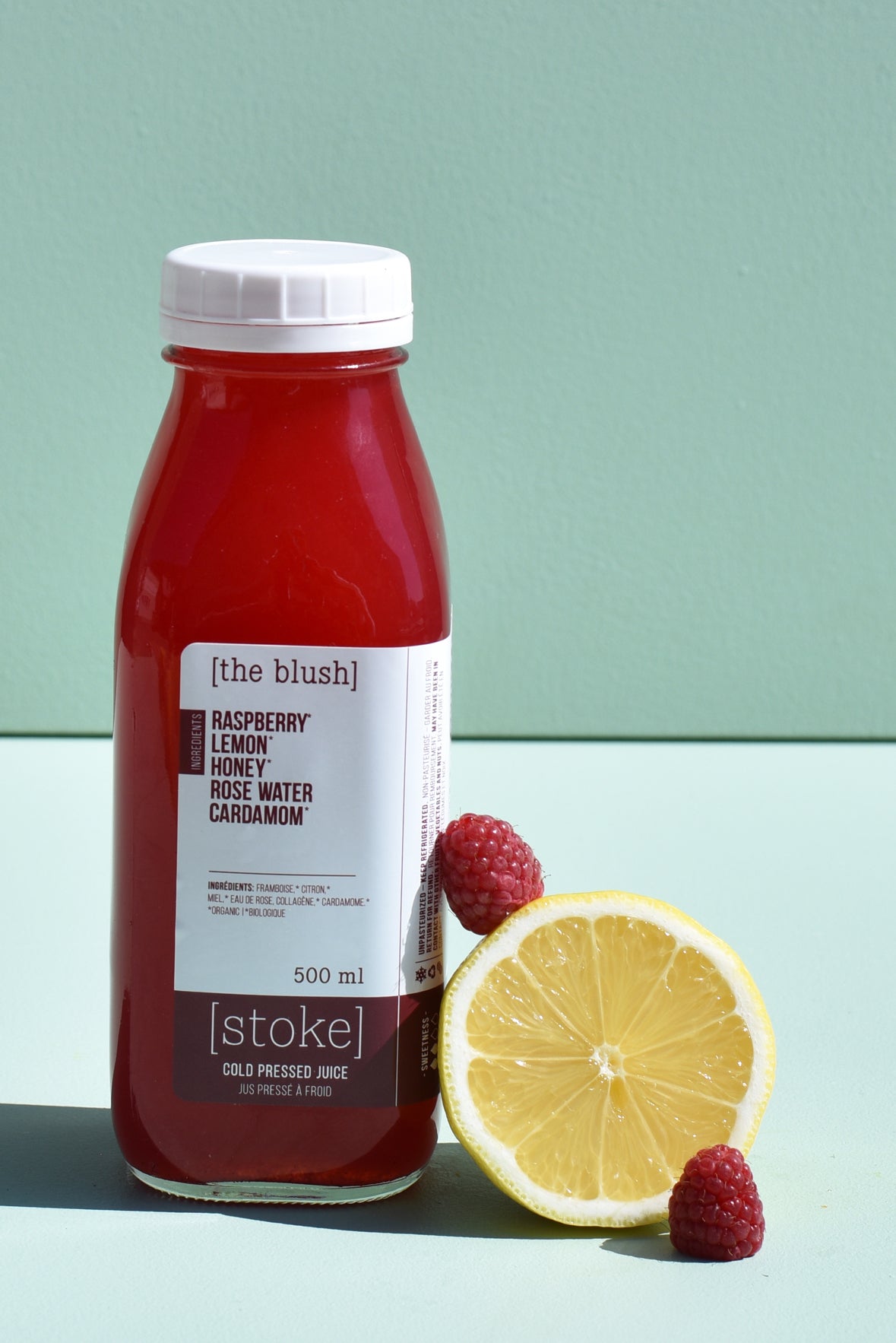 stoke cold pressed juice - organic juice - the blush