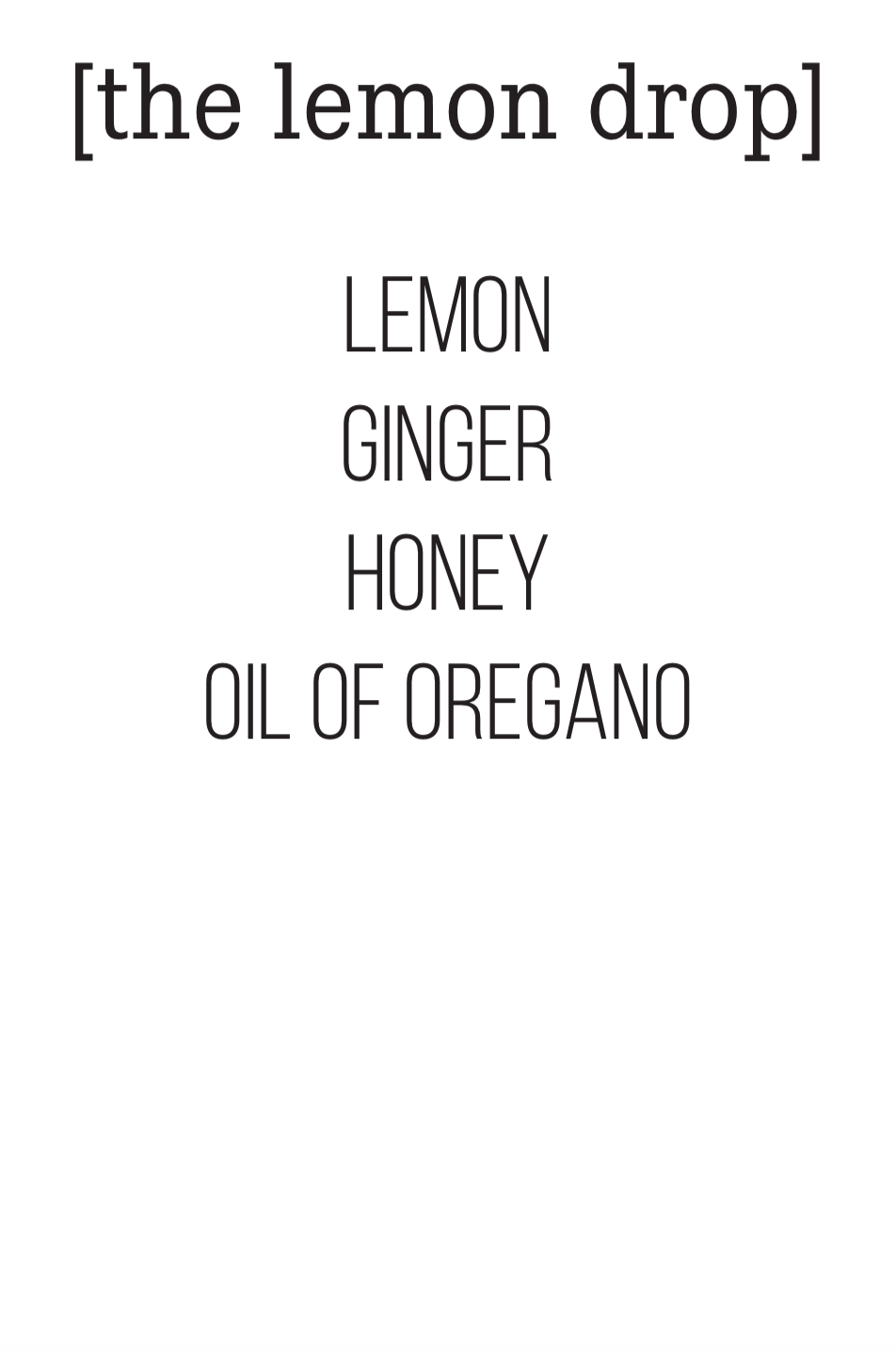 stoke cold pressed juice - organic shots - the lemon drop